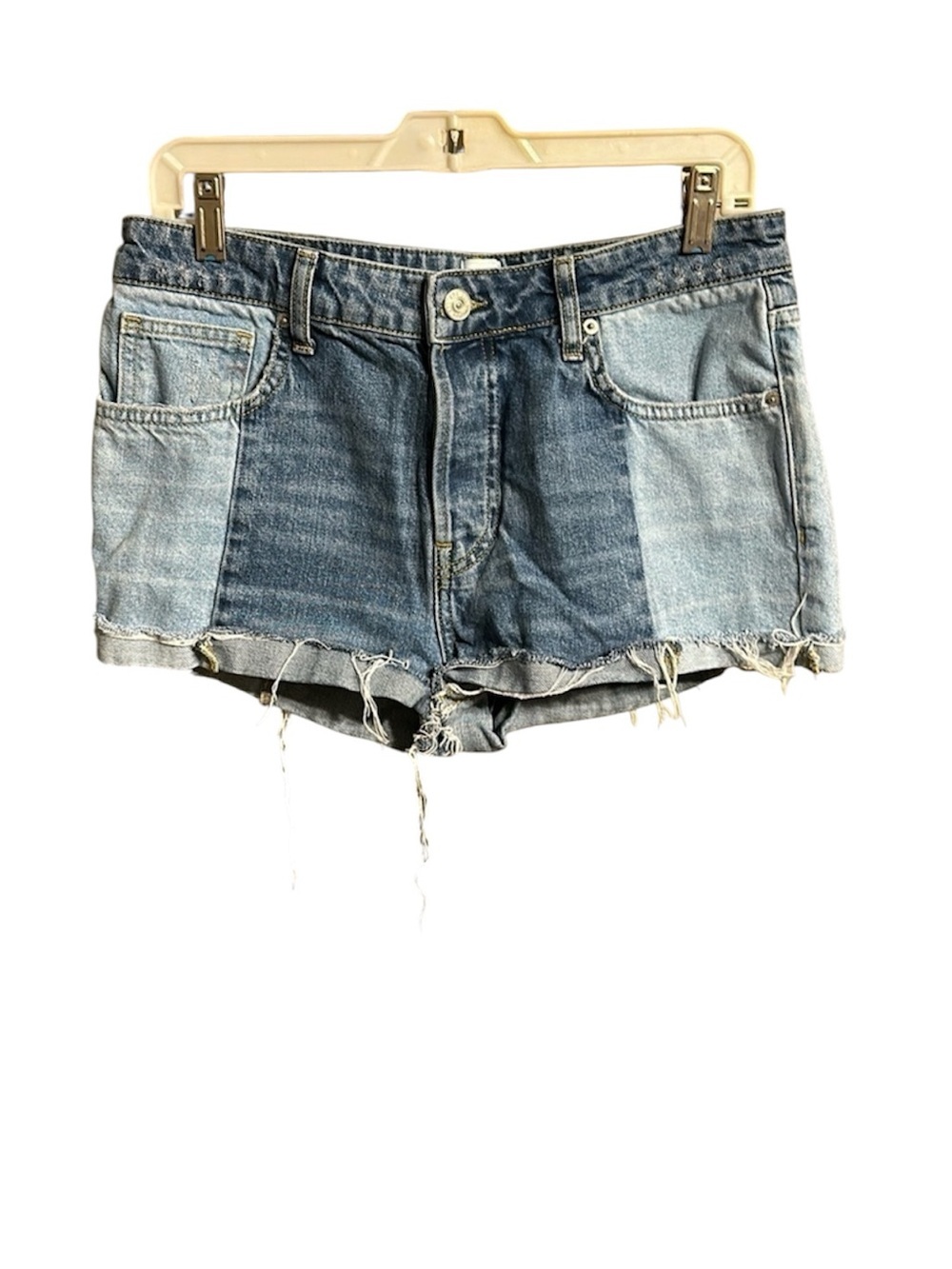 BDG Two Tone Denim Cutoff Shorts Size 29
